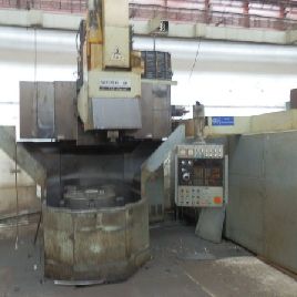 TOS MCSK 8 vertical turret lathe with cnc