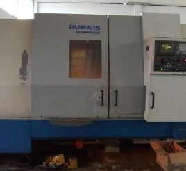Used DAEWOO Puma 15 cnc lathe
