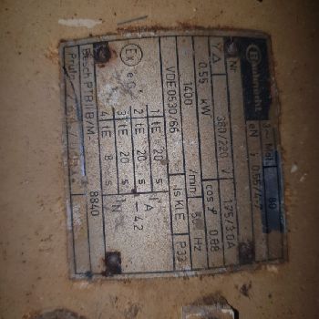 Fritz Meili Switzerland Mixer for Dough (Double Z Mixer)