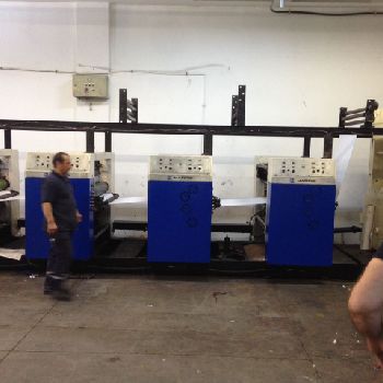 Harris V25 Web continuous printing press