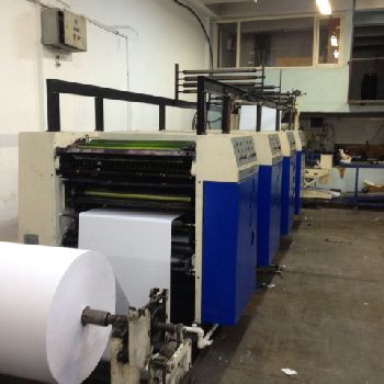 Harris V25 Web continuous printing press