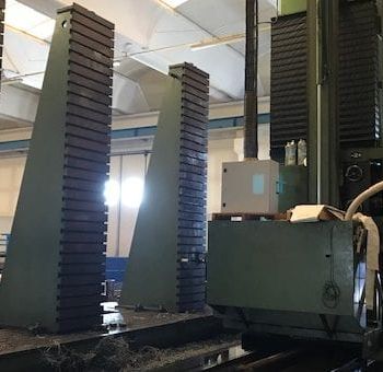 Used HEYLIGENSTAEDT CNC Fagor 8055 Floor type boring machine CNC