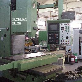 Used Sachman VEL 90 cnc vertical milling machine
