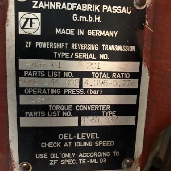ZF 4WG-261 automatic gear selection