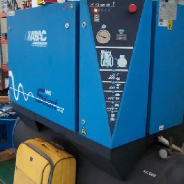 Abac Aria Compressa S.P.A. Italy B6000/500/HP7.5 Compressor on wheels