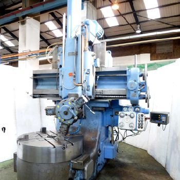 WEBSTER &amp; BENNETT EM 48 vertical turret lathe with cnc