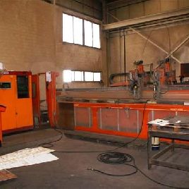 Bystronic Byjet 4022 waterjet cutting machine