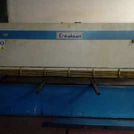 Used Ermaksan 3000x10 hydraulic shear
