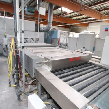 Malnati 1300 TN Glass washing / coating and printing machine