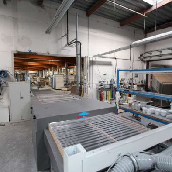 Malnati 1300 TN Glass washing / coating and printing machine