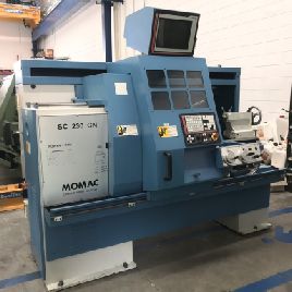 Used MOMAC SC 230 cnc lathe