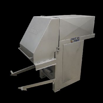 Ruhle frozen block cutter