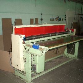 Corrugated paperboard box production line