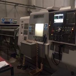 Okuma LT 200 MY Horizontal turret lathe