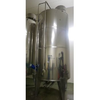 GEA-Tuchenhagen 11,200 litres storage tanks / agitator tanks, universal tanks for juice, milk, water