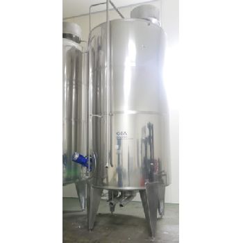GEA-Tuchenhagen 11,200 litres storage tanks / agitator tanks, universal tanks for juice, milk, water