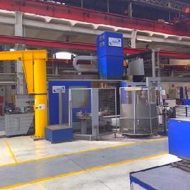 Dörries Scharmann VCE1400/125 vertical turret lathe with cnc