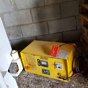 Used ICEM Mod. 13/240 - BIN ELEVATOR TROLLEY