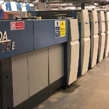KBA Rapida 75E - 4+L Offset five colours