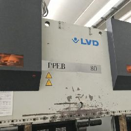 Used LVD PPEB 80/20 Press brake