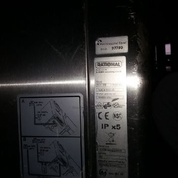 Rational SCC 202 Rotary oven