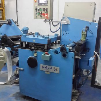 Lombardi Roll Label Die cut machine