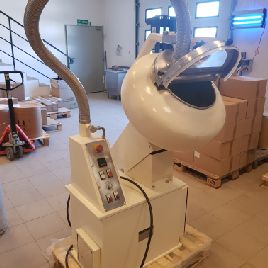 Máquina de recubrimiento de tabletas Walter Brucks 20kg