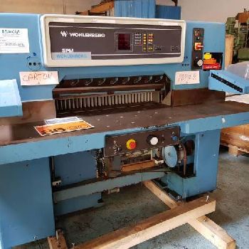 Wohlenberg 92 Paper guillotine