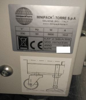 Minipack-Torre Pratika 56 MPE Shrink wrap machine