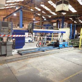 Zinser Kjelberg Plasma Ø 700 x 5000 mm Cutting machine - Plasma / gas