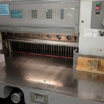 Polar 78 E Paper guillotine