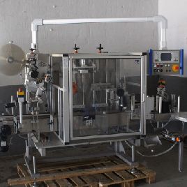 Multivac MR425 side and top labeller