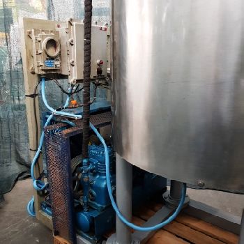 Fratelli Erba 500 L - Refrigerated dissolving tank used