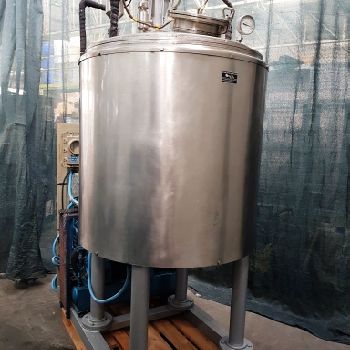 Fratelli Erba 500 L - Refrigerated dissolving tank used
