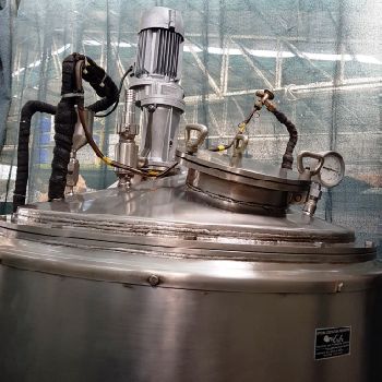 Fratelli Erba 500 L - Refrigerated dissolving tank used