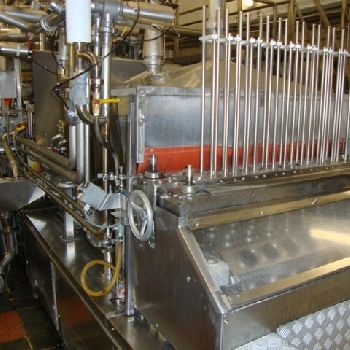 Used Hamba BK 8008 Cup filling and sealing machine