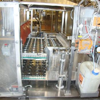 Used Hamba BK 8008 Cup filling and sealing machine