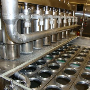 Used Hamba BK 8008 Cup filling and sealing machine