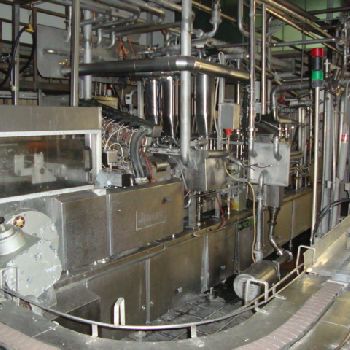 Used Hamba BK 8008 Cup filling and sealing machine