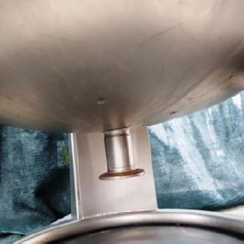 De Jong H082 - Stainless steel tank with castors used