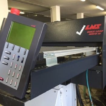 Used LNS QUICK LOAD SERVO III Bar feeder