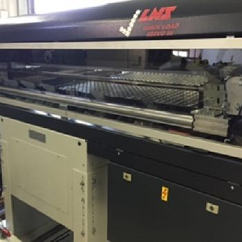 Used LNS QUICK LOAD SERVO III Bar feeder