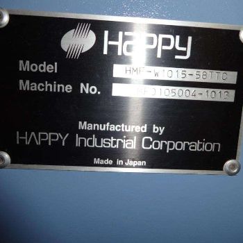 Happy HMF-W1015-58 TTC Embroidery machine