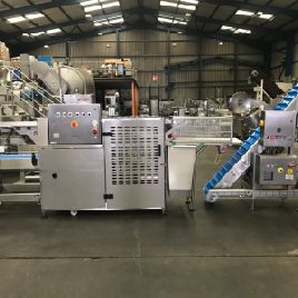 Arcall / Urschel - Cheese production, wrapping and portioning machine