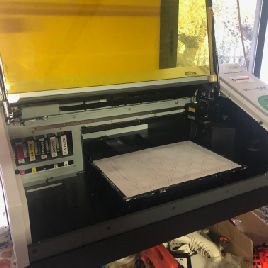 Used Roland VERSA 20 UV Screen printing machine