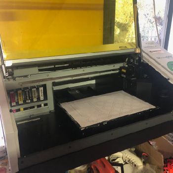 Used Roland VERSA 20 UV Screen printing machine