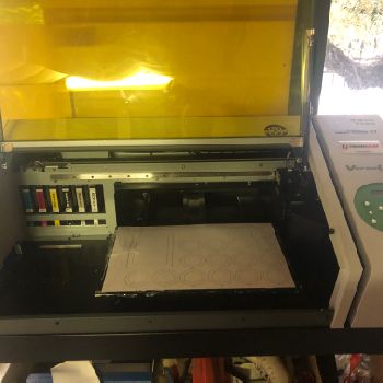 Used Roland VERSA 20 UV Screen printing machine