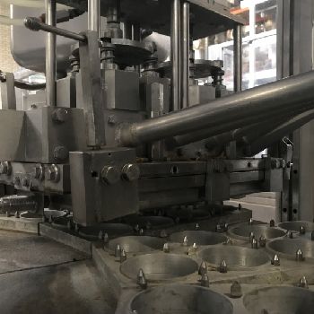 Cup filling and sealing machine Waldner DOSOMAT 10.8