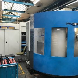 Aléseuse à montant fixe CNC DECKEL MAHO DMU 80 T