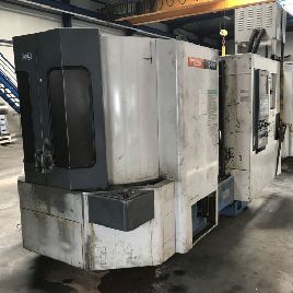 Used Mazak HTC 400 CNC Horizontal Machining Centre